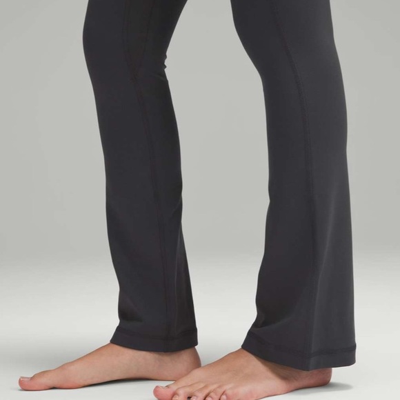 NWT Lululemon Align High-Rise Mini-Flared Pant 28" Graphite Grey Size 4 - Picture 9 of 11